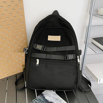 Kylethomasw Middle School Bags for Girls Teenagers College Student Backpack Women Nylon Schoolbag